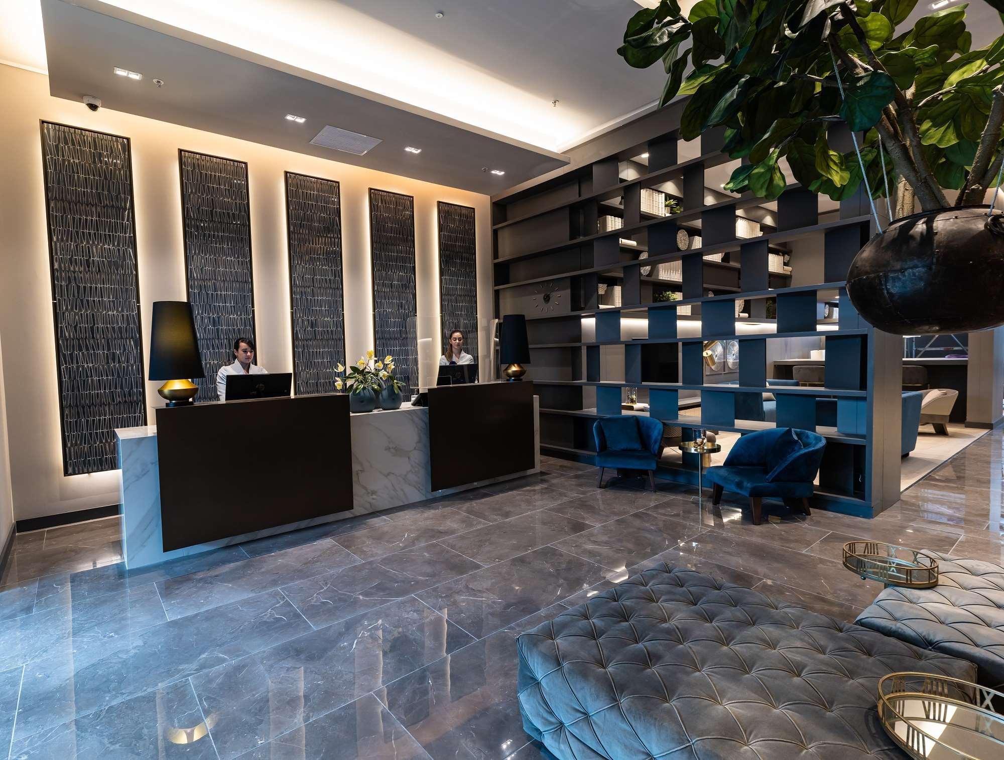 Hotel York Luxury Suites Medellin By Preferred Zewnętrze zdjęcie The lobby of the hotel