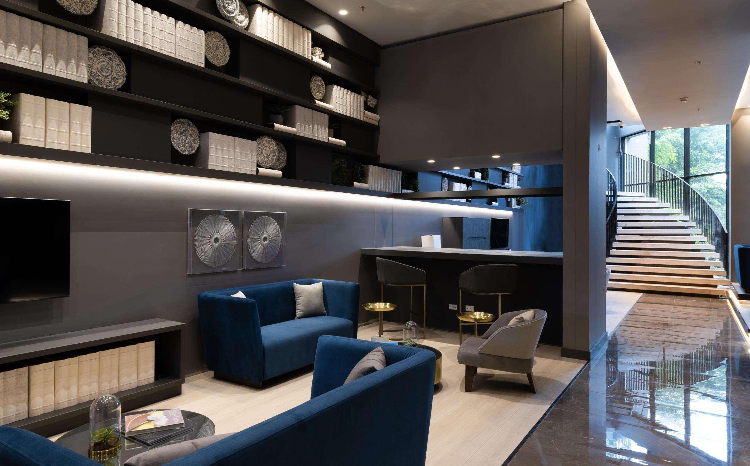 Hotel York Luxury Suites Medellin By Preferred Zewnętrze zdjęcie The Library