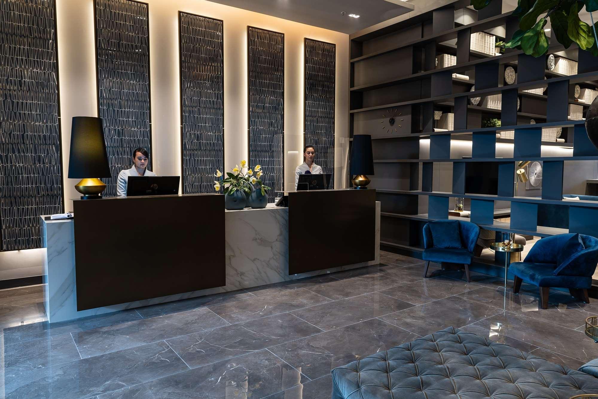 Hotel York Luxury Suites Medellin By Preferred Zewnętrze zdjęcie The lobby of the hotel